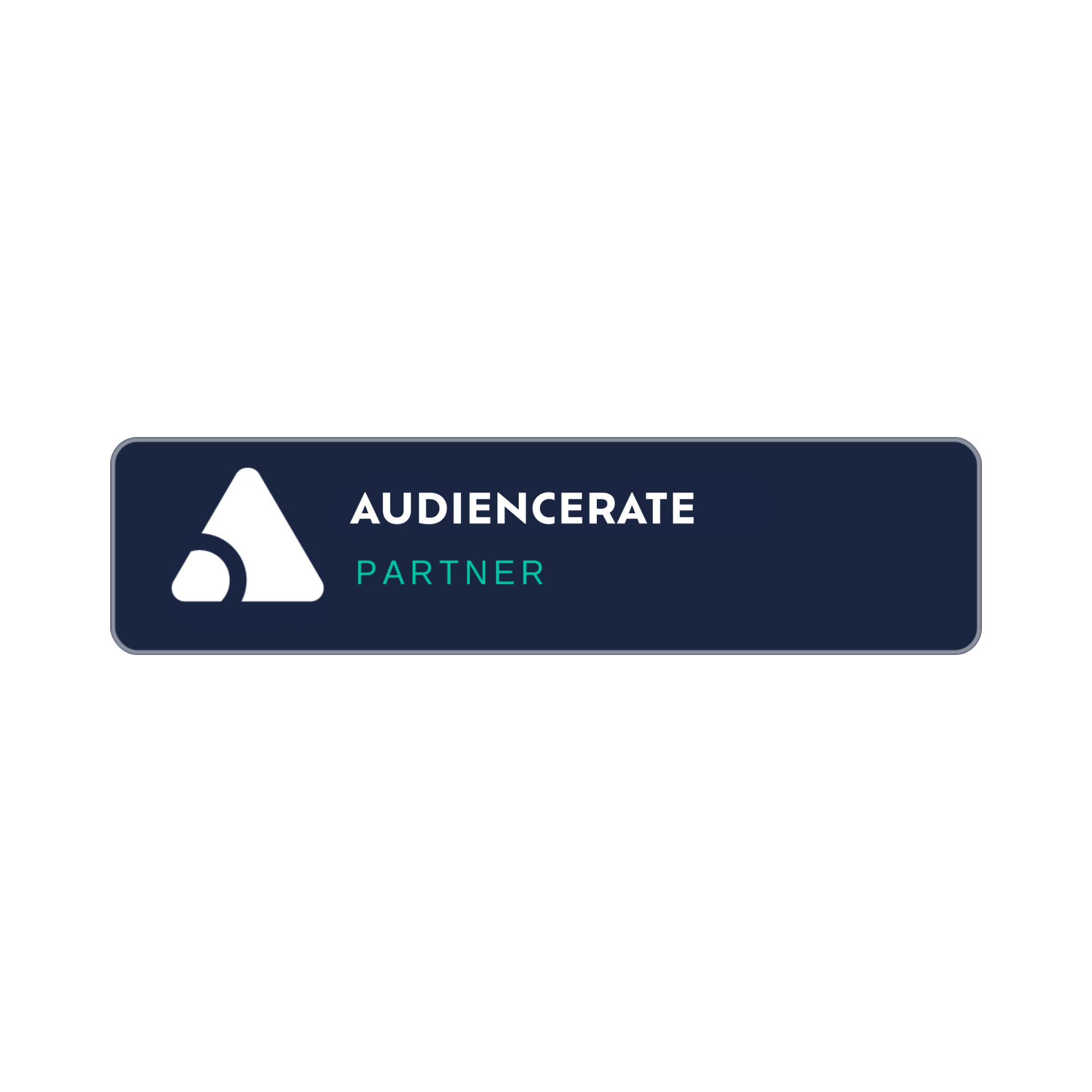 AR Partner Badge orizzontale scuro