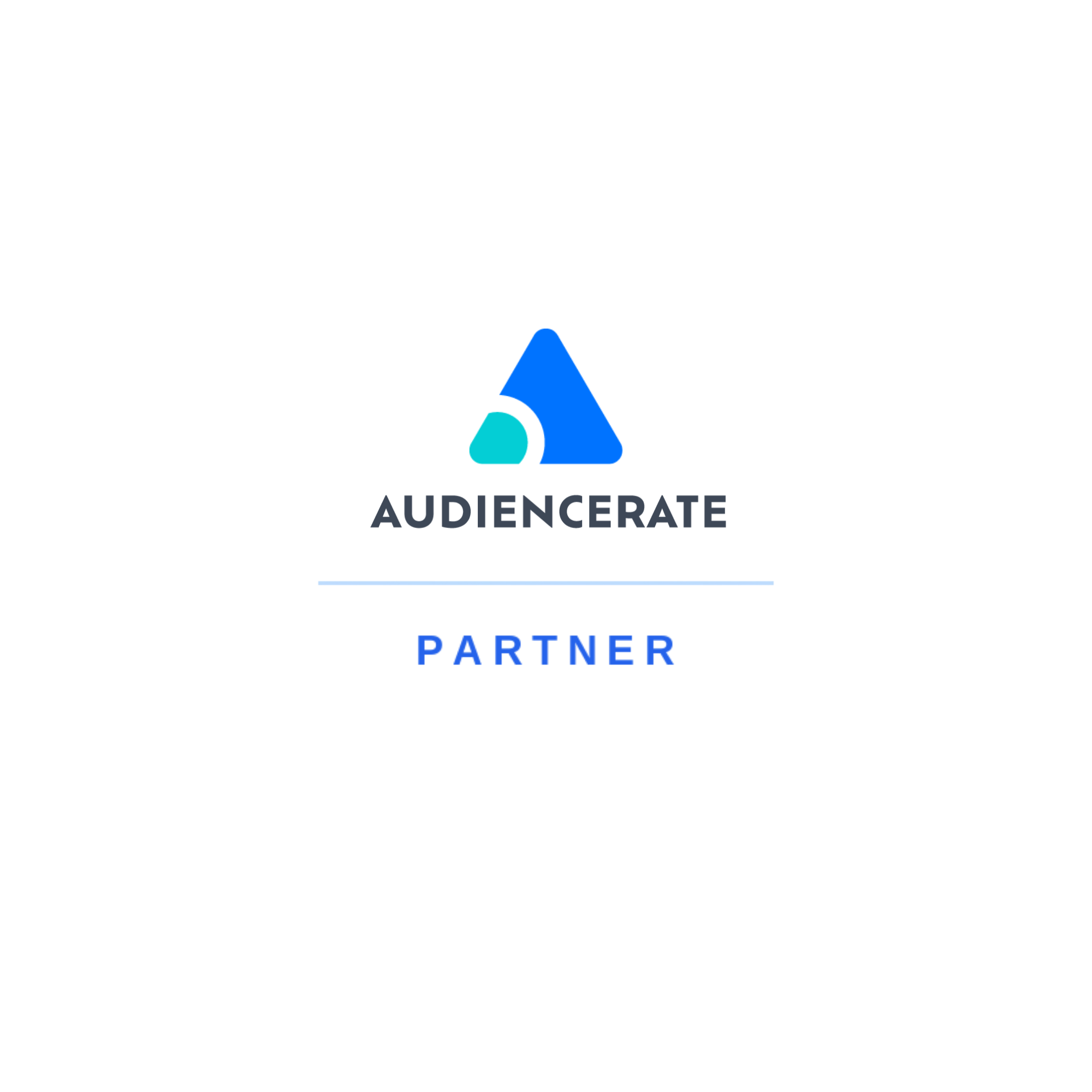 AR Partner Badge quadrato chiaro