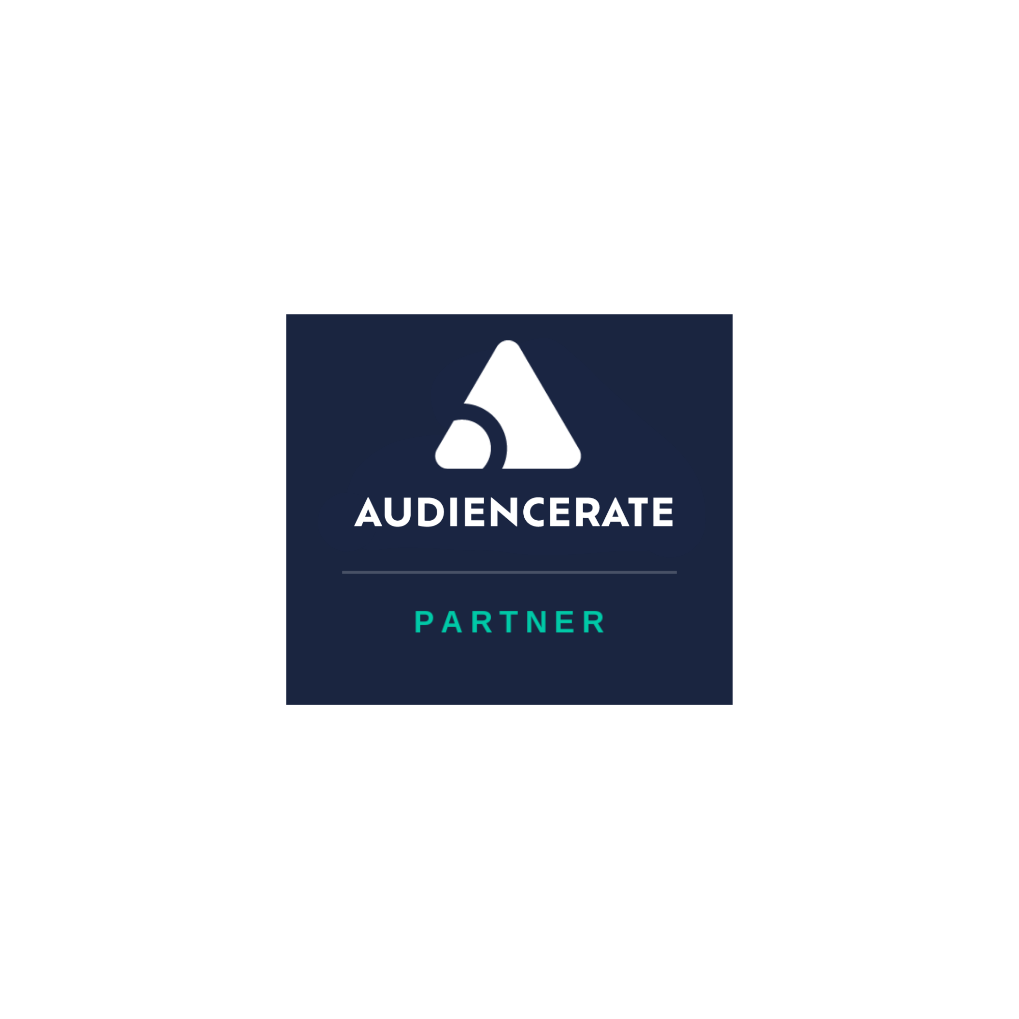 AR Partner Badge quadrato scuro